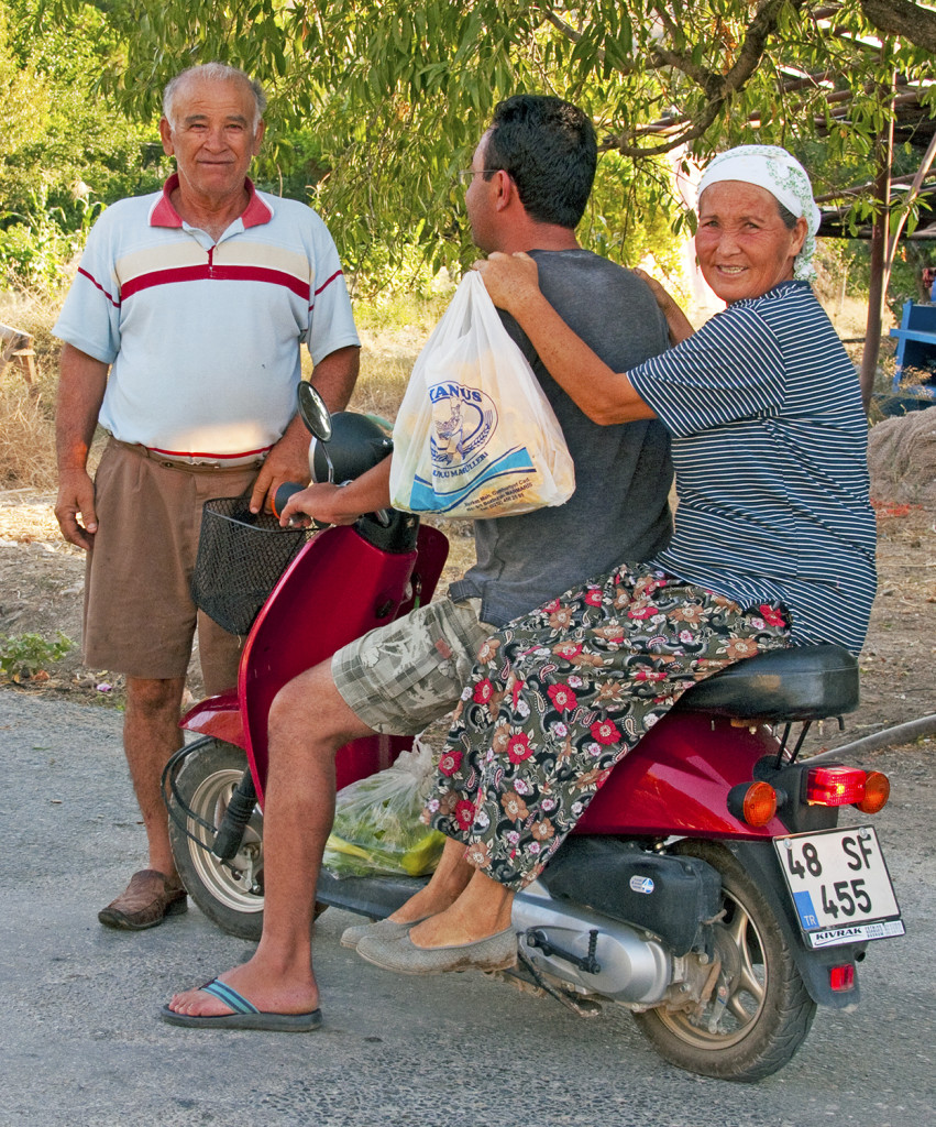 The friendly Turks near Bozburun