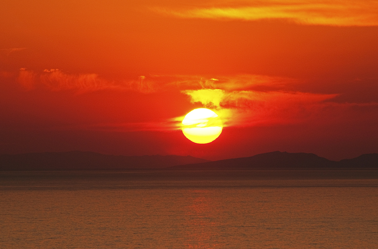 Sunset Oia Santorini