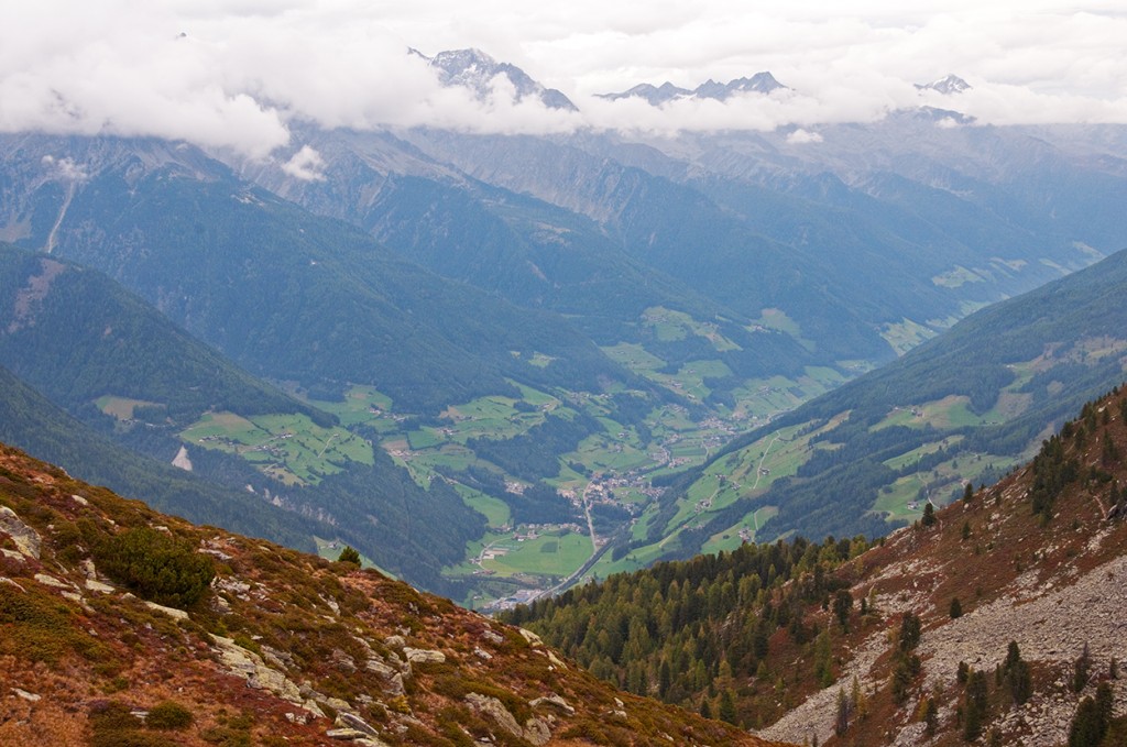 Mountains and the Valle Aurina