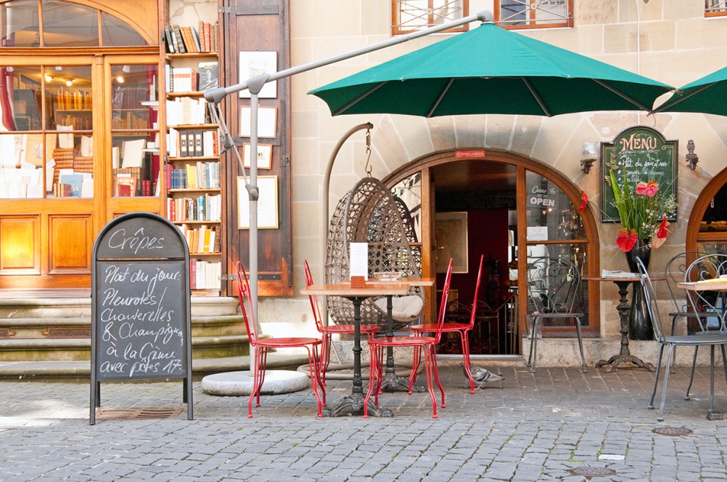 Cafe, Old Town Geneva