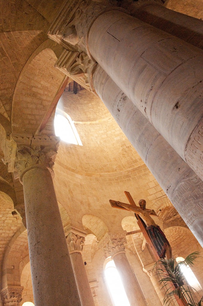 Interior of Sant' Antimo