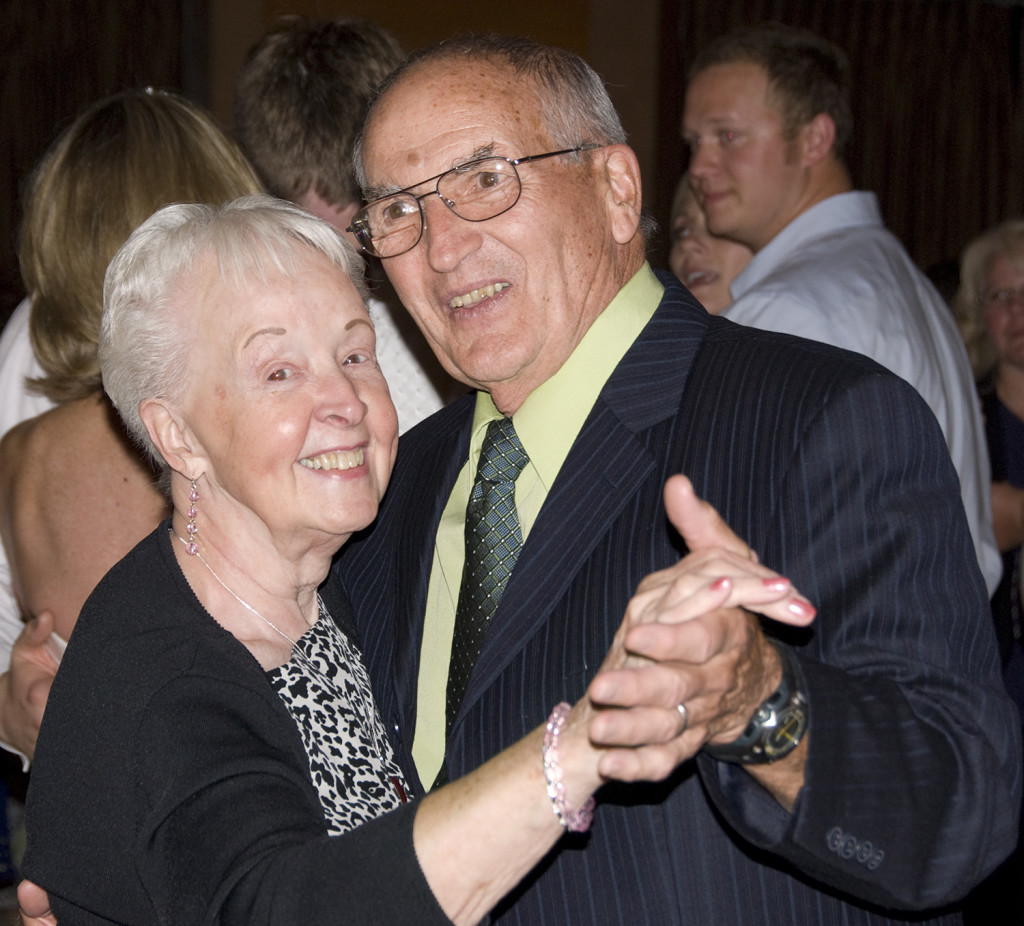 Mom and Dad dancing at my friend's wedding in Ireland, 2010