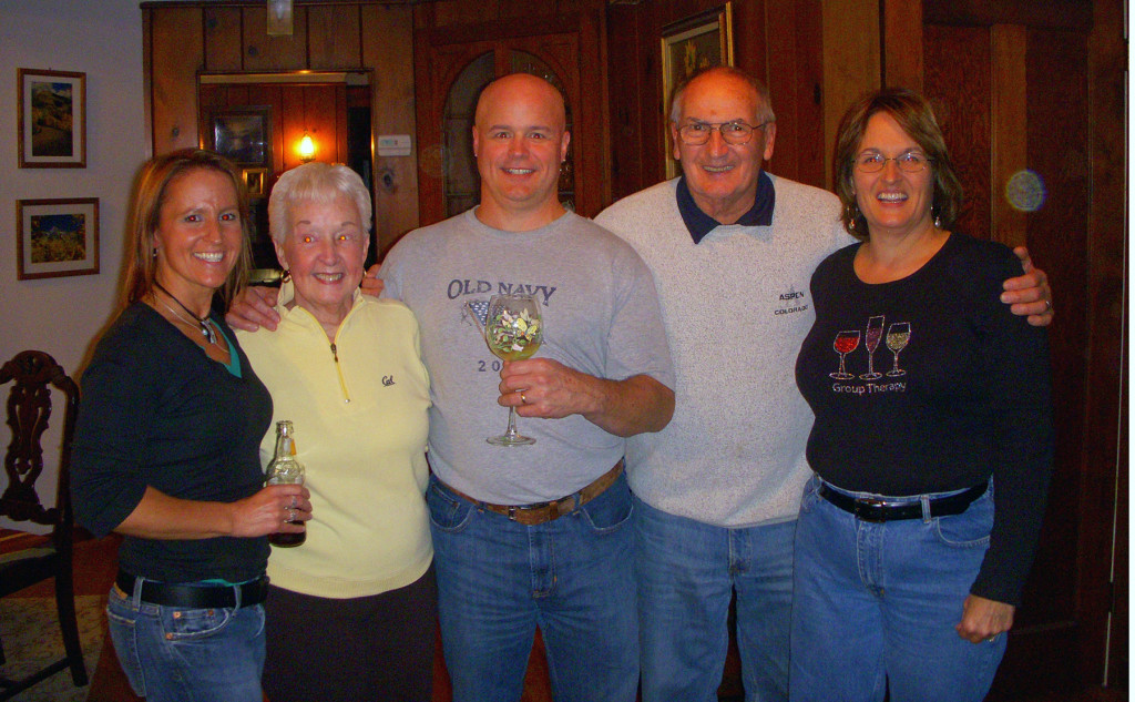 Me and my sibs with mom and dad in 2008
