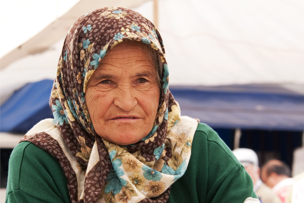 Elderly Turkish woman