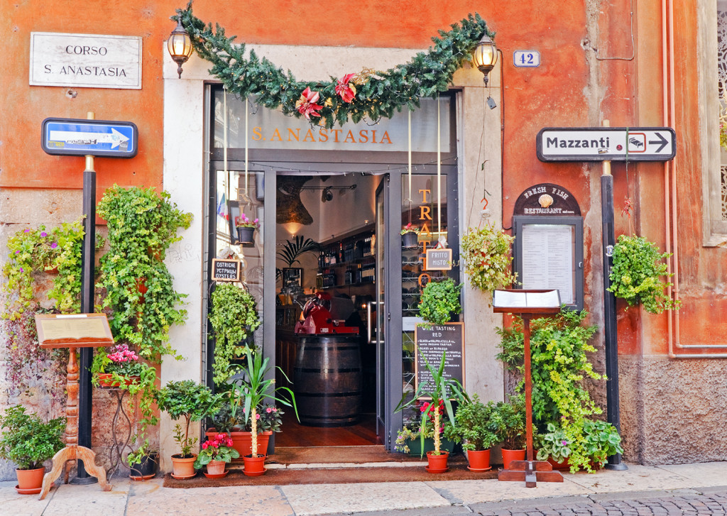 Storefront in Verona, Italy