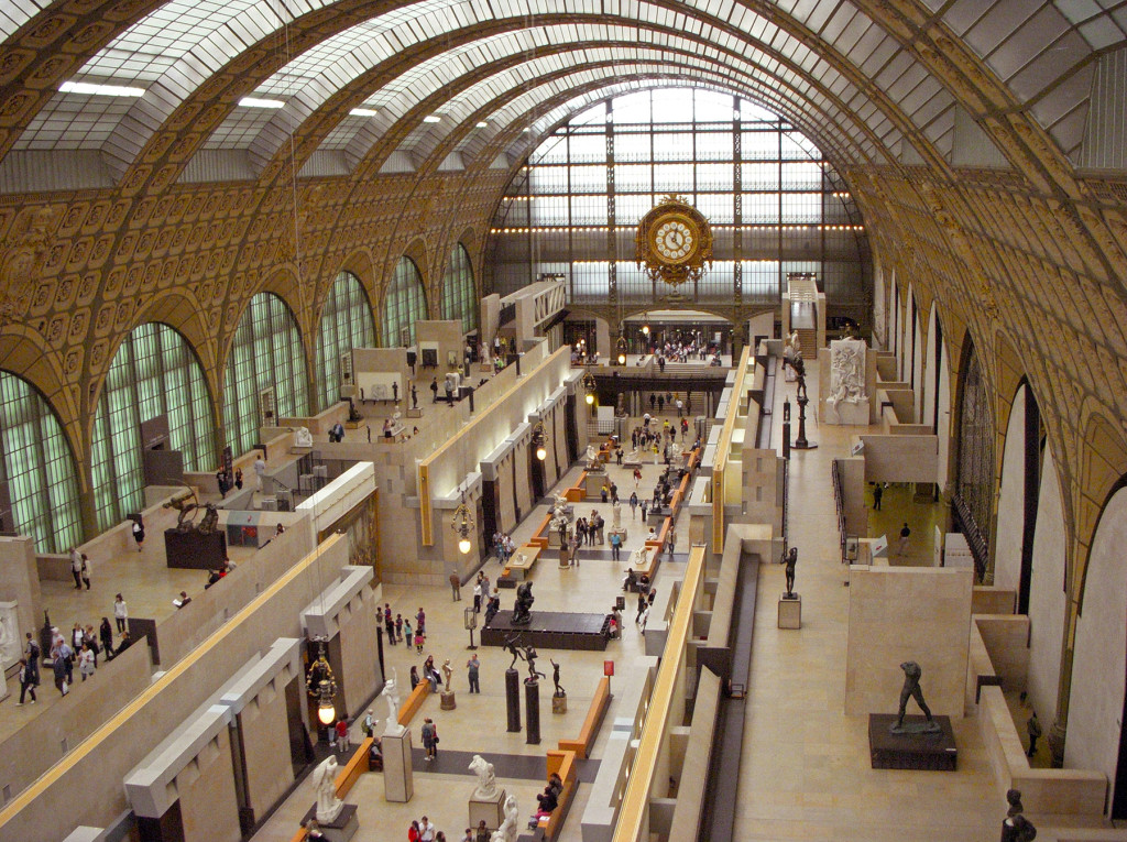Inside the Musée d'Orsay, Paris, France