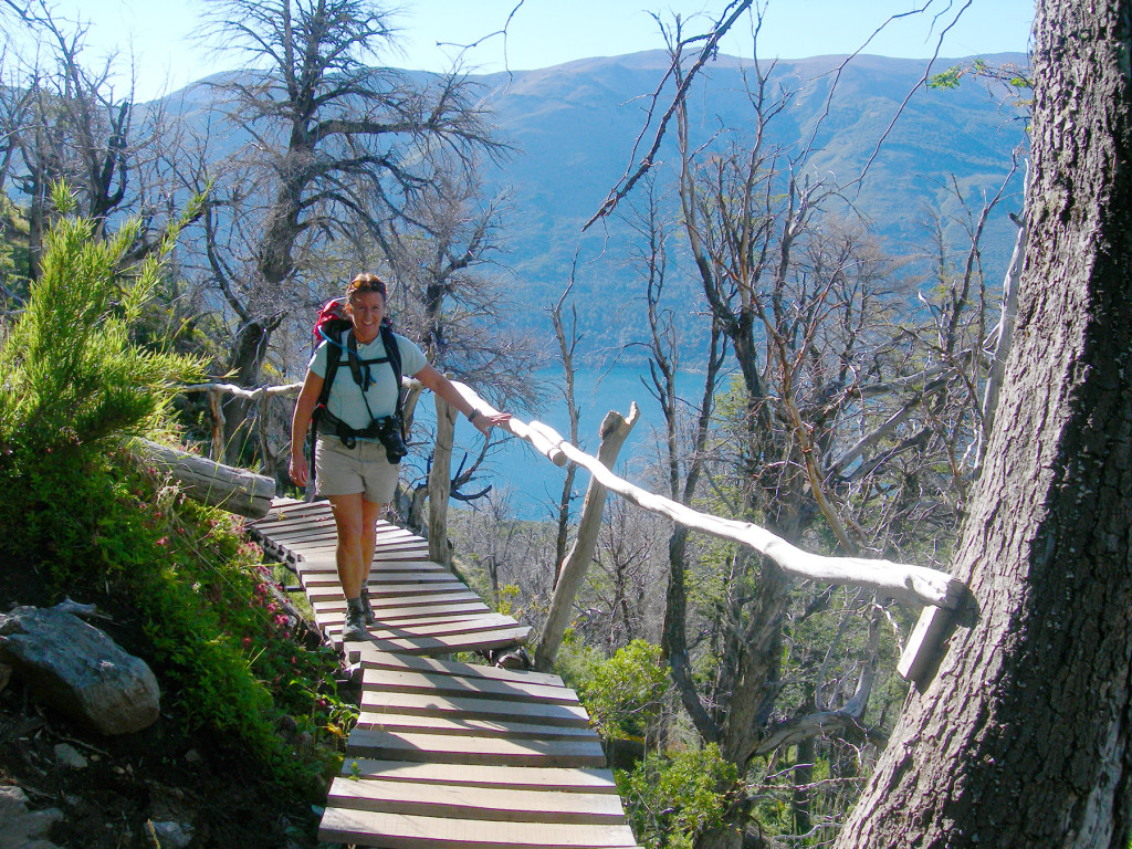 Hiking in Argentina on my 40th birthday