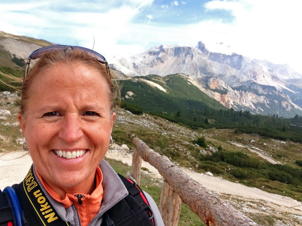 Hiking in the Dolomites, Italy