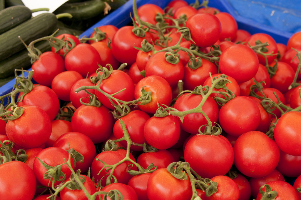 Tomatoes, Kalkan, Turkey