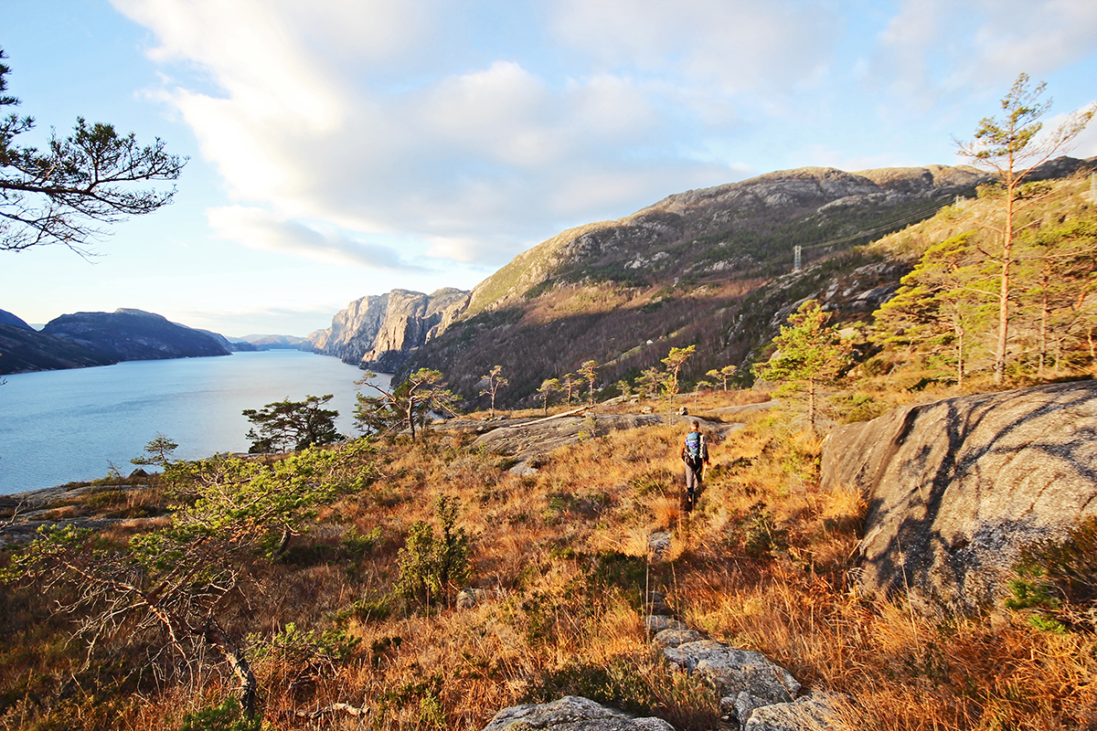 fjord hiking