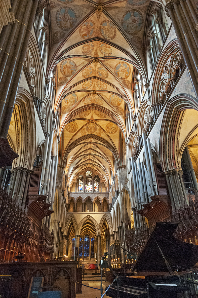 Interior of Salisbury Cathedral • Wander Your Way