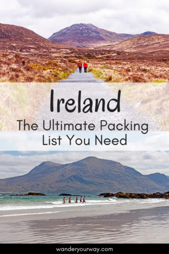 what to pack for Ireland