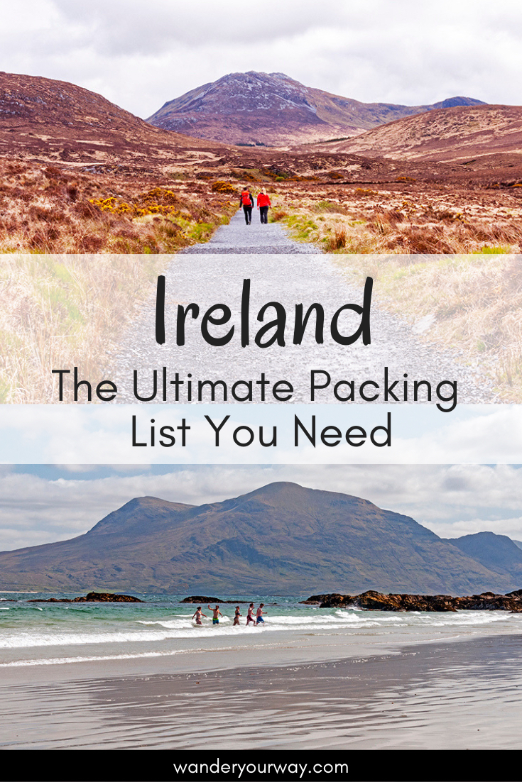 Packing List Ireland 1 • Wander Your Way