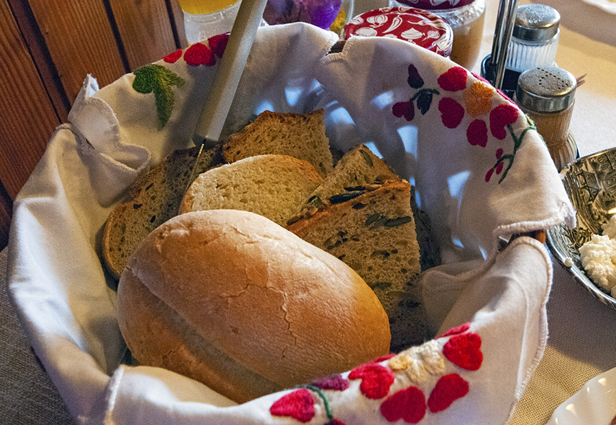 Basket of bread