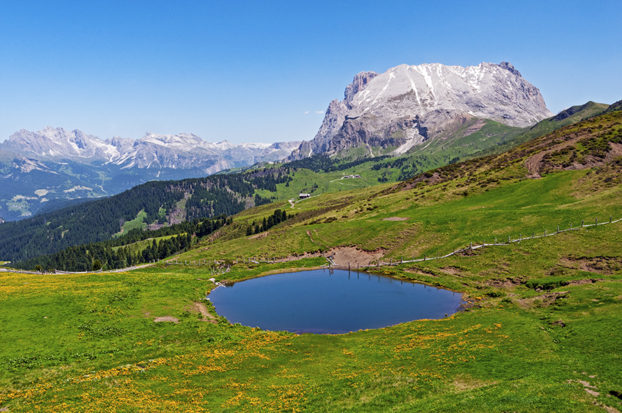 hiking in Alpe di Siusi