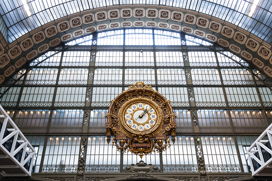 Clock at Musée d'Orsay