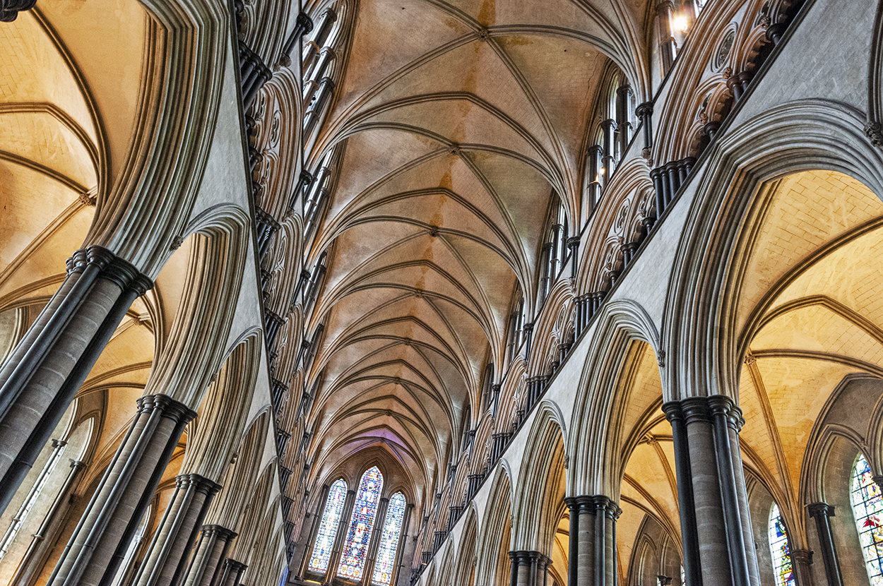 Nave of Salisbury Cathedral