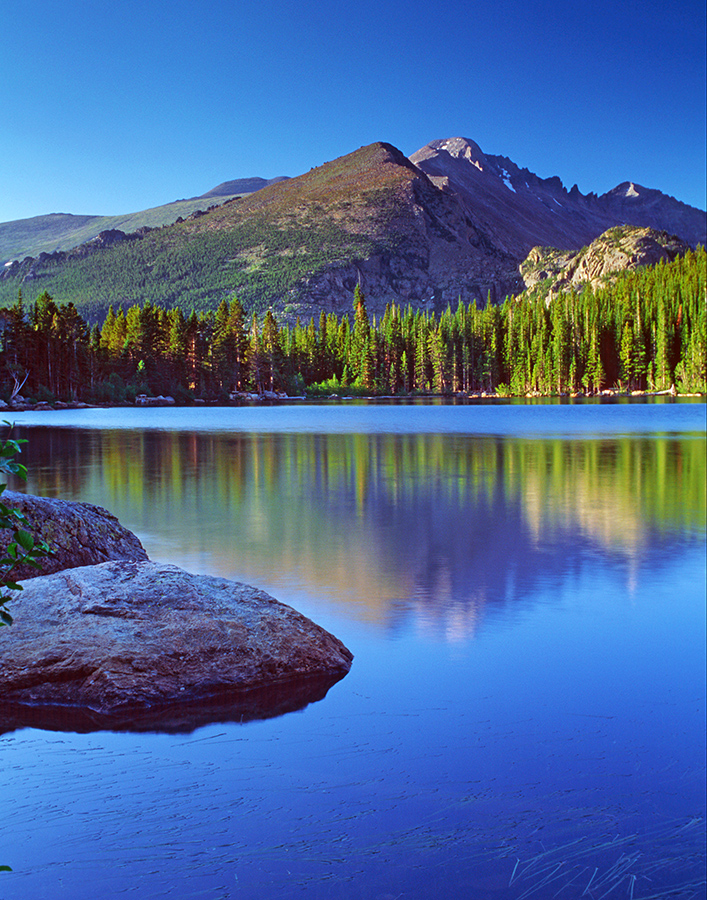 Bear Lake with Longs Peak and Mt Meeker • Wander Your Way