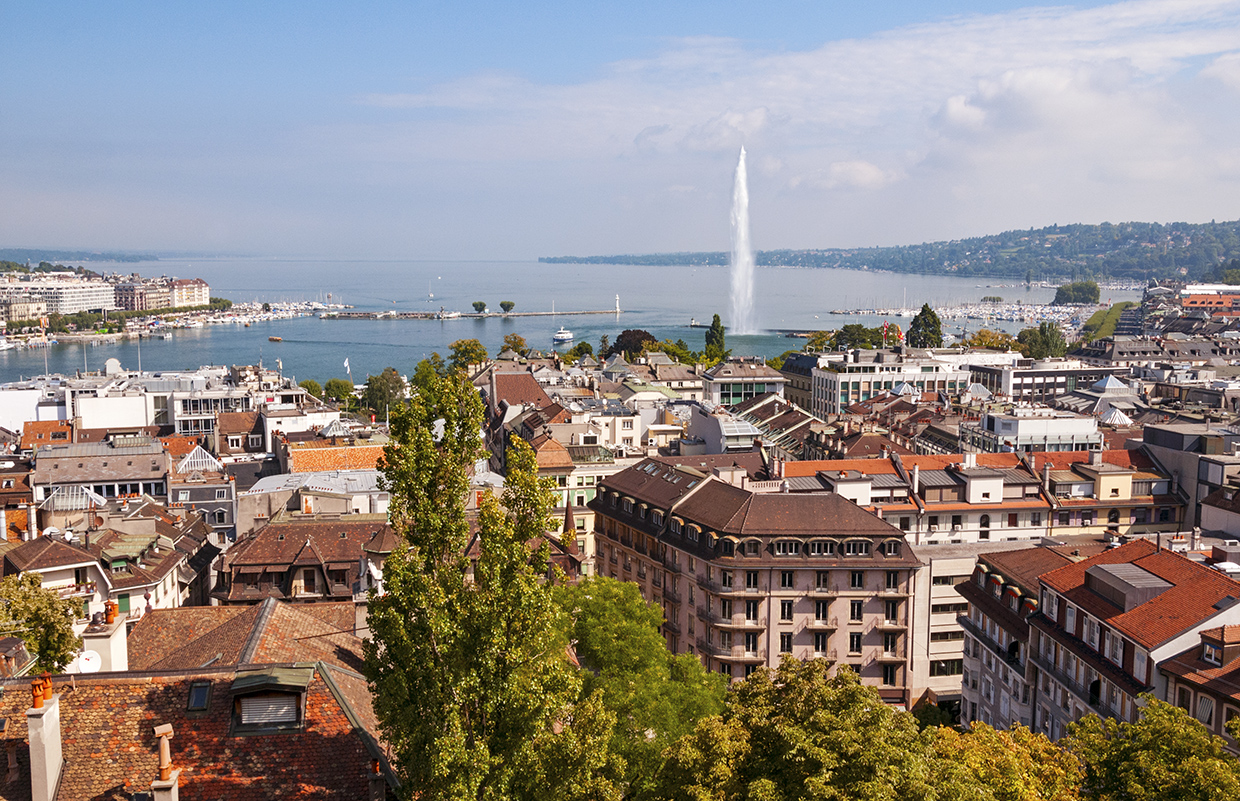View across Geneva • Wander Your Way