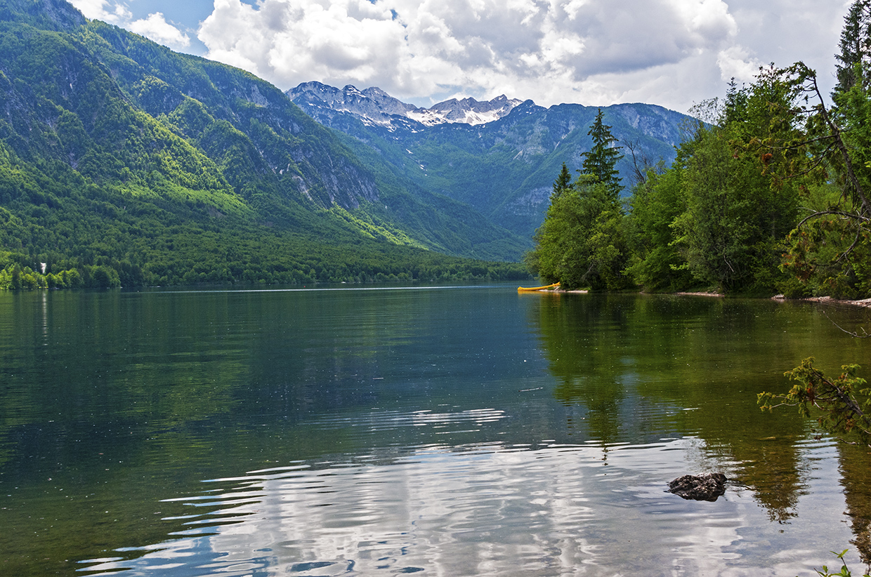 Lake Bohinj, Slovenia Europe travel