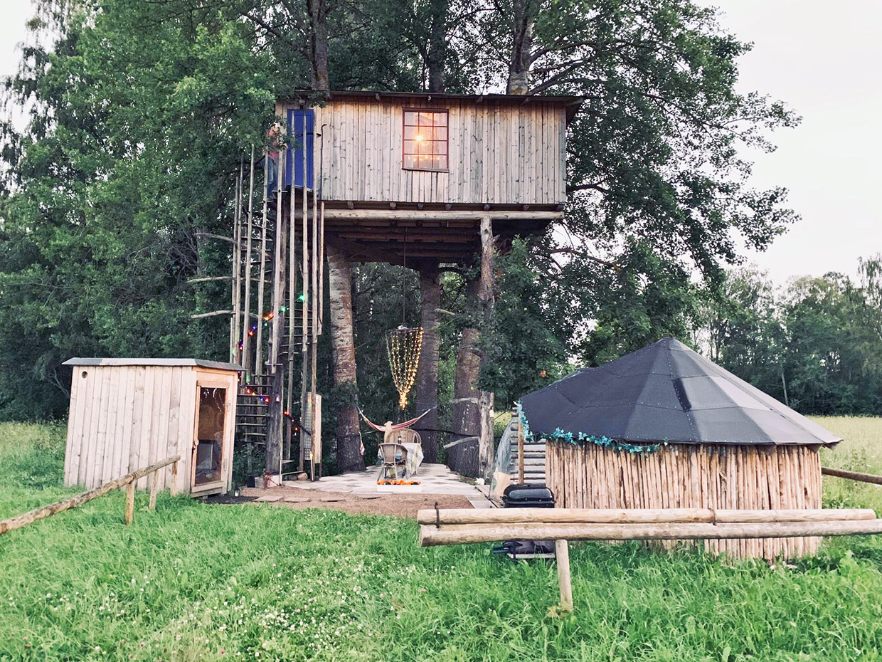 greb i dag Fritagelse Nature house in Dalälvan, South Sweden • Wander Your Way