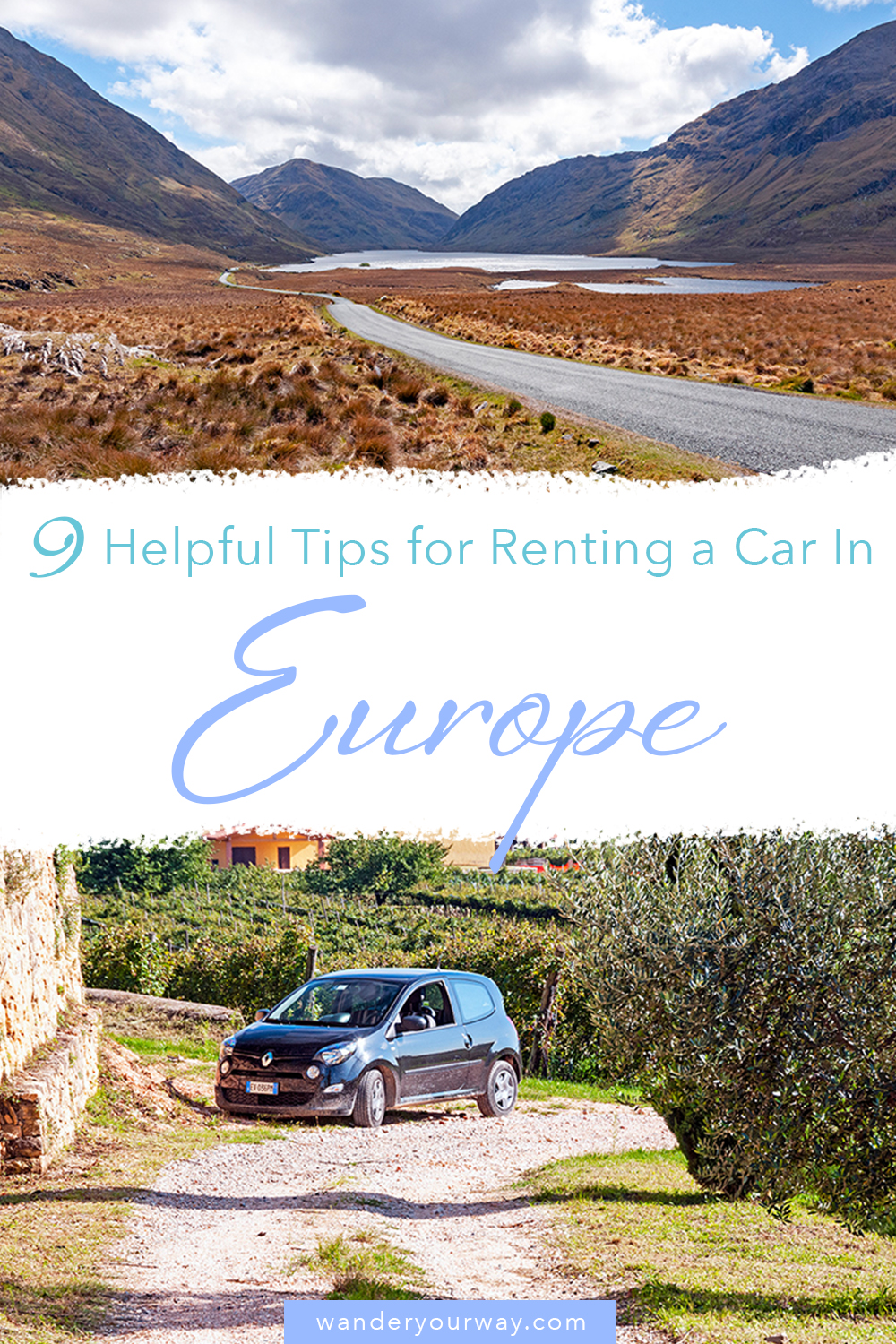 9 Helpful Tips For Renting A Car In Europe Wander Your Way   Car Rental Tips 4 