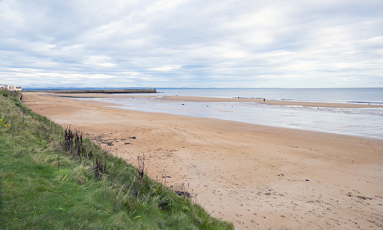 East Sands beach in St Andrews • Wander Your Way