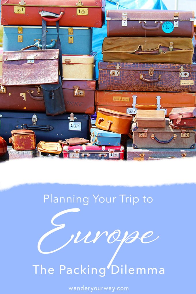 packing tips for travel to europe