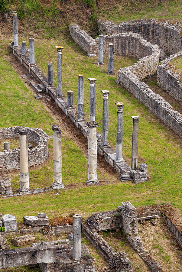 Roman ruins in Volterra