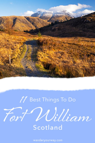 best things to do in Fort William