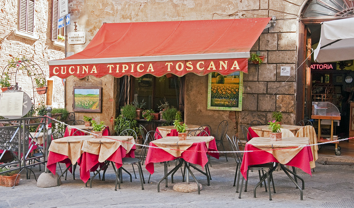 Outdoor seating best sale italian restaurant