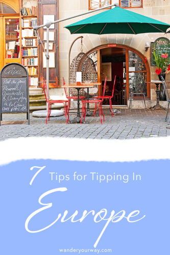 tipping in Europe