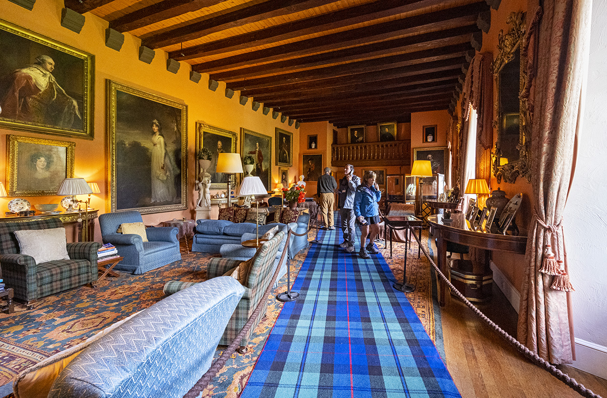 Cawdor Castle interior Cawdor Castle interior
