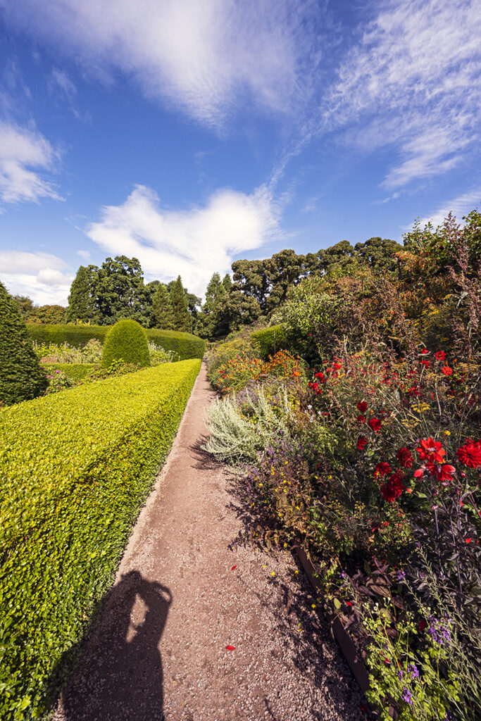 The gardens of Cawdor Castle The gardens of Cawdor Castle