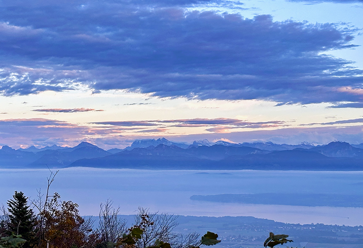 Views from St Cergue area