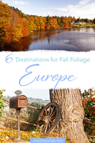 Fall foliage in Europe
