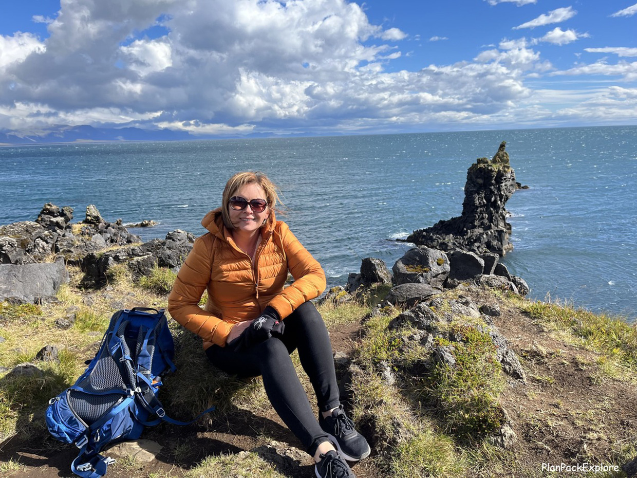 Monika Pronczuk in Iceland