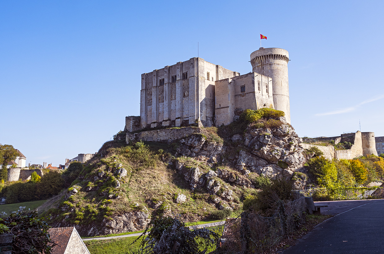 Falaise Castle Normandy France