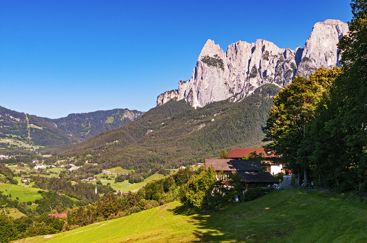 Schlern near Siusi, Italy