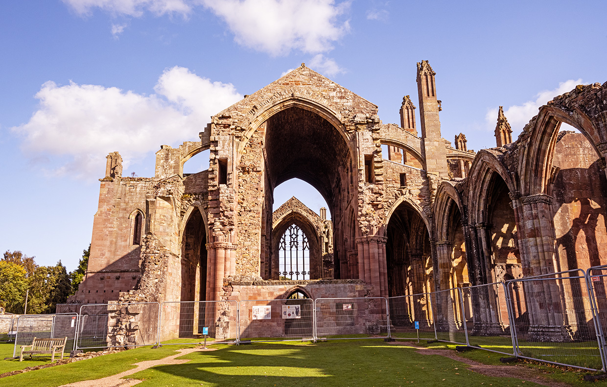 Melrose Abbey Scotland Melrose Abbey Scotland