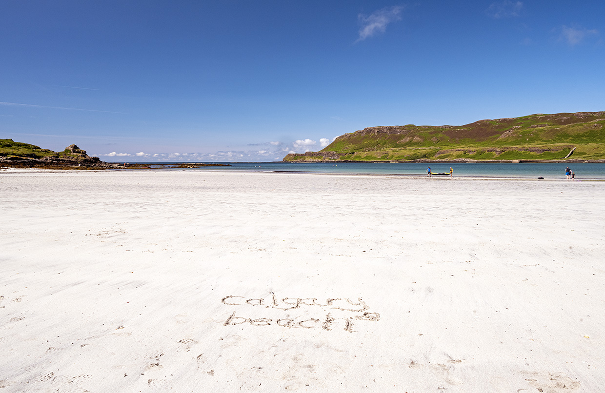 Calgary Beach, Isle of Mull, Scotland Calgary Beach, Isle of Mull, Scotland