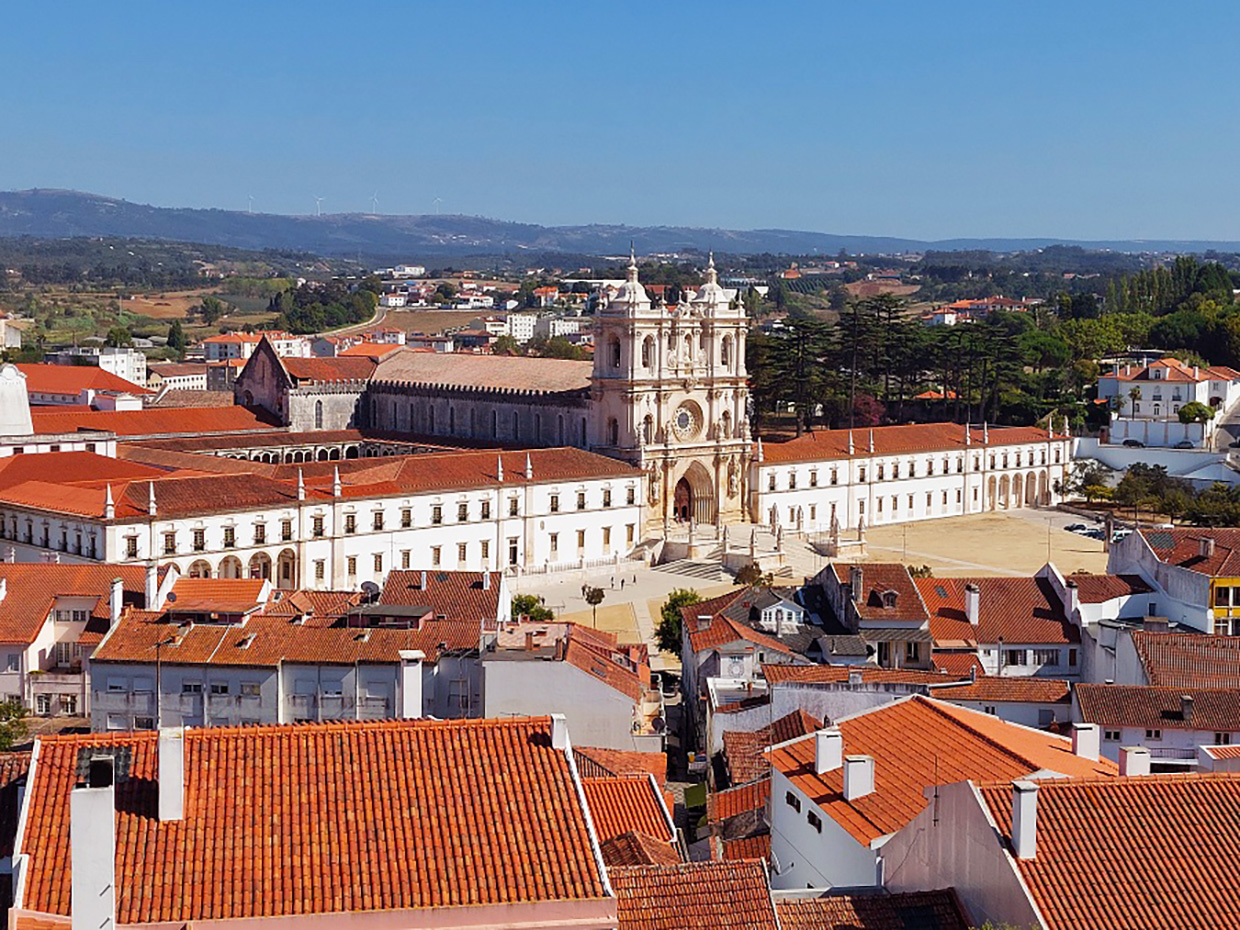 Alcobaça Monsatery and town Alcobaça Monsatery
