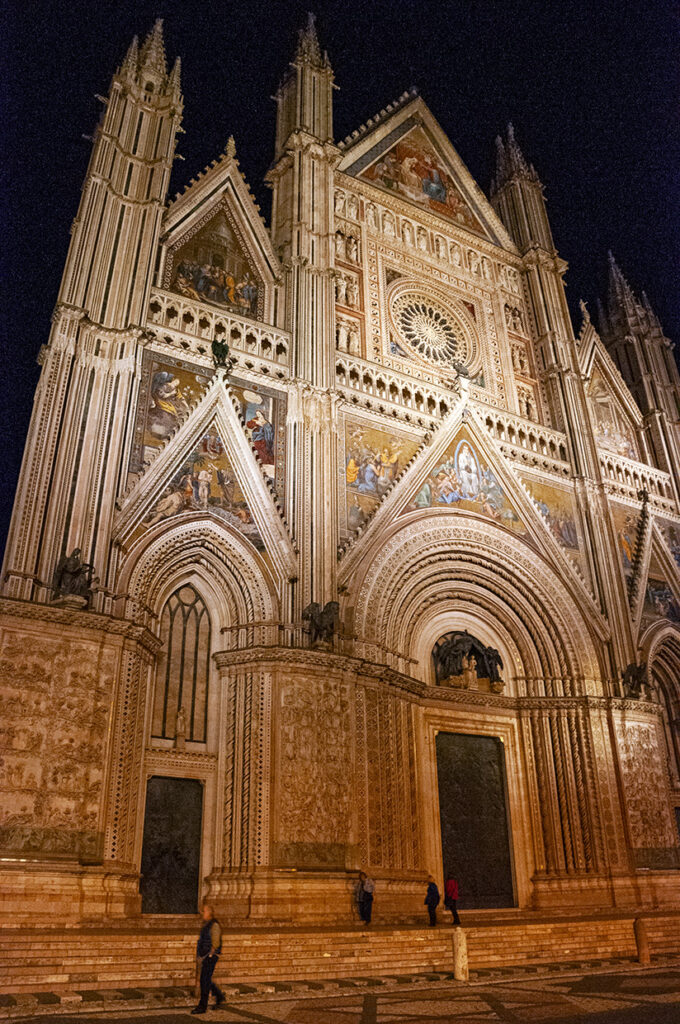 Duomo in Orvieto Italy Duomo in Orvieto Italy