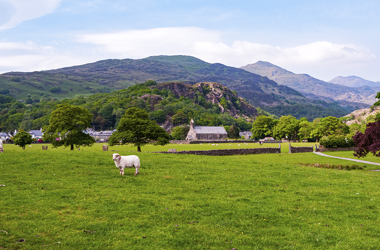 Beddgelert and Snowdownia National Park, Wales Beddgelert and Snowdownia National Park, Wales