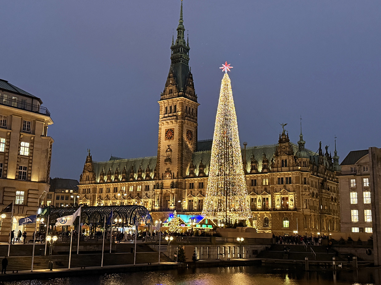 Hamburg Germany at Christmas Hamburg Germany at Christmas