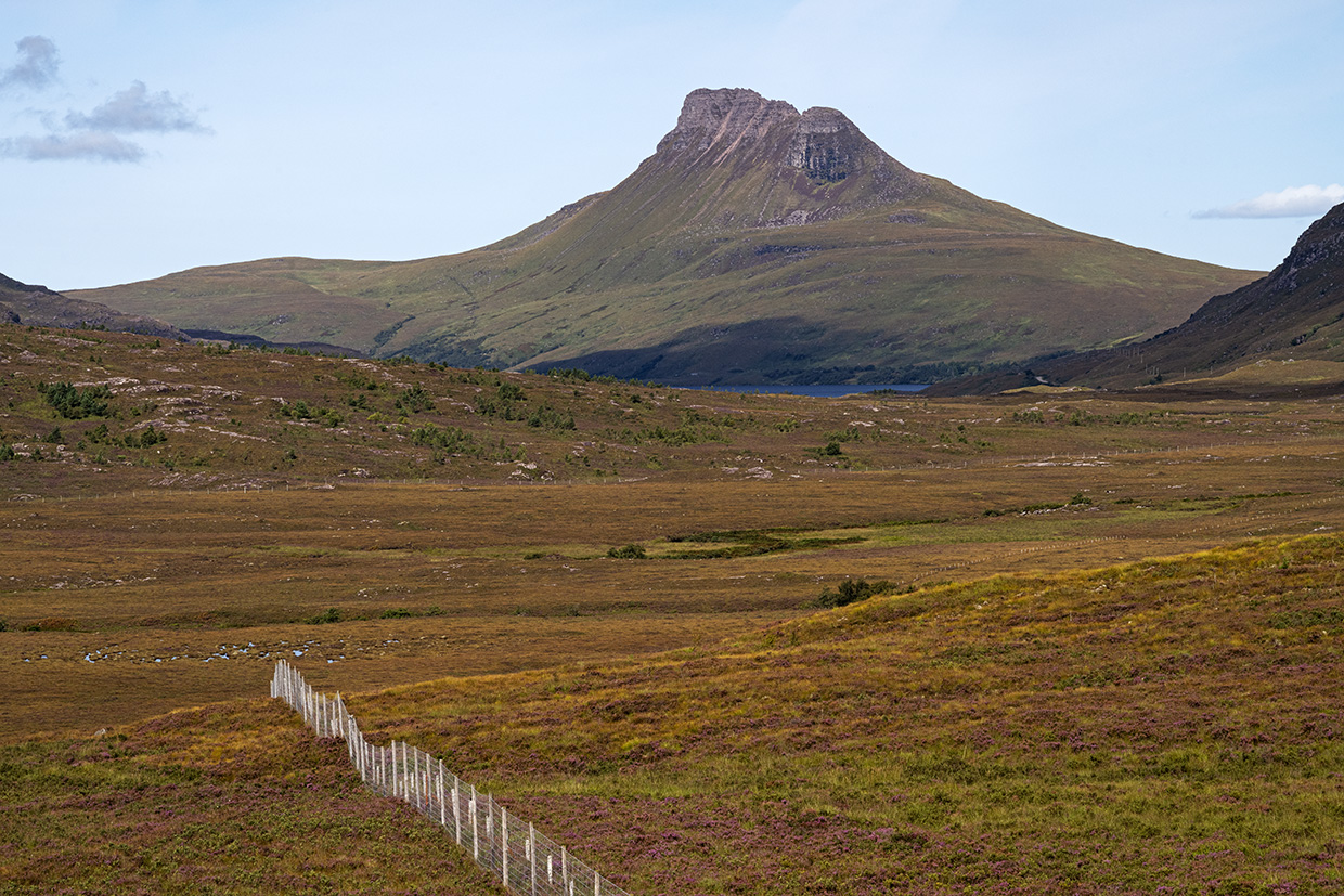 Stac Pollaidh in Northwest Scotland. Stac Pollaidh in Northwest Scotland.