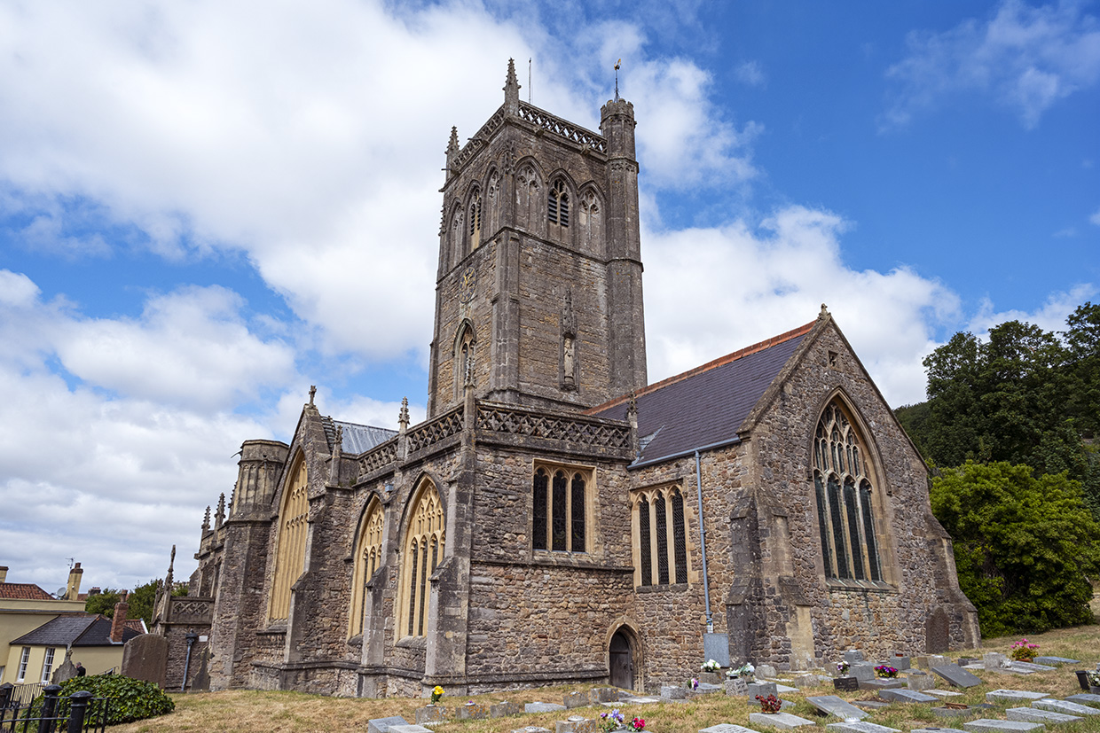 Church, Axbridge, England. Church, Axbridge, England.