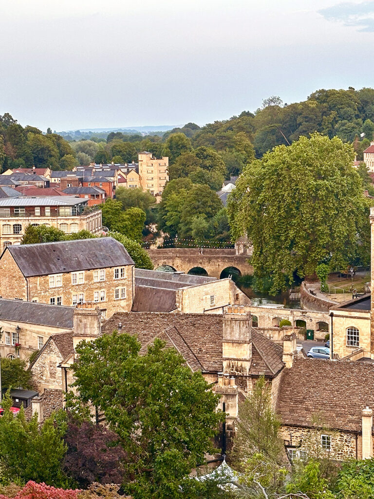 Bradford on Avon overview copy Bradford on Avon, England.