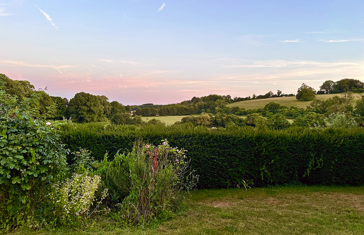 Rural countryside in Hampshire region, England. Rural countryside in Hampshire region, England.