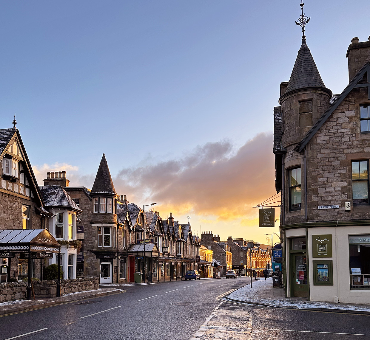 Pitlochry, Scotland. Pitlochry, Scotland.